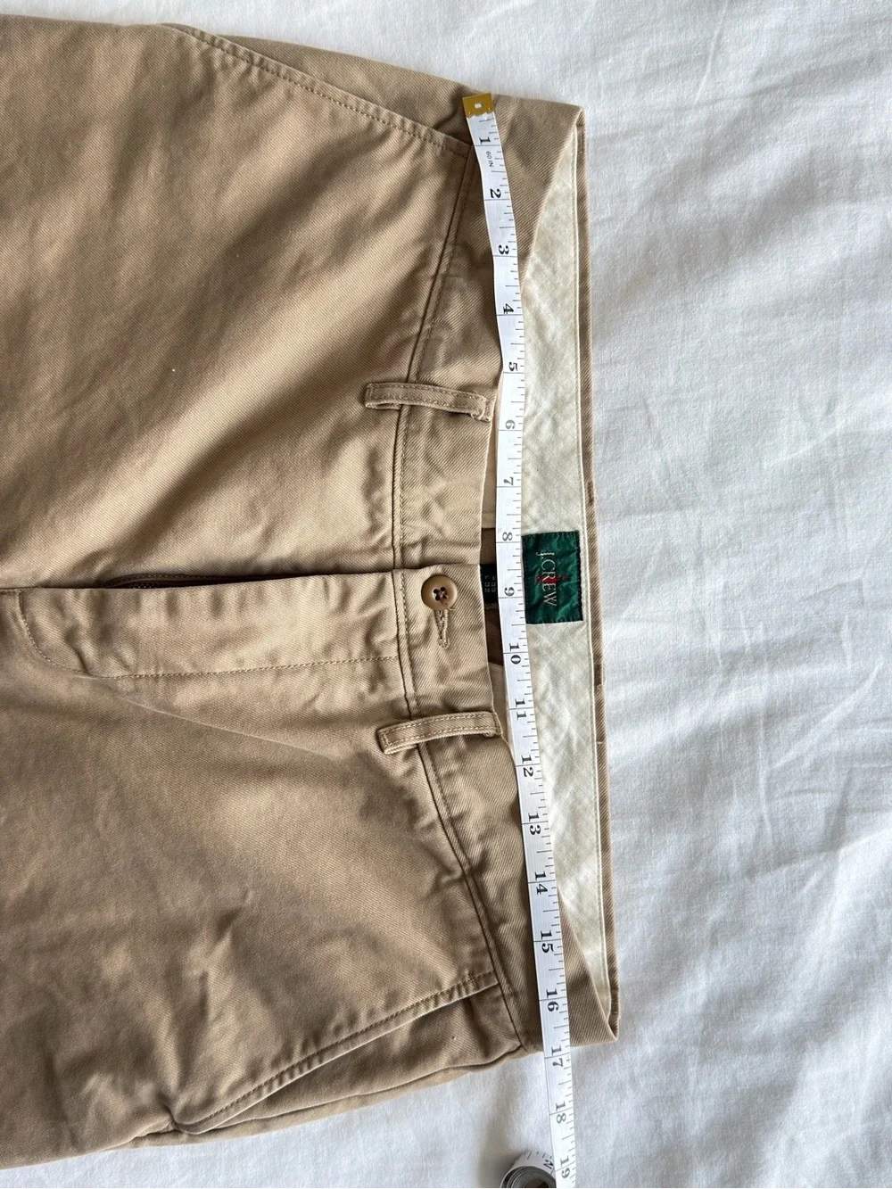 Men's Classic Khaki Straight-Leg Pants